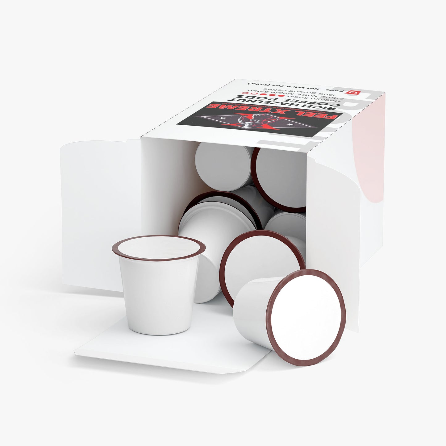 Rich Hazelnut Coffee Pods (Medium Roast)