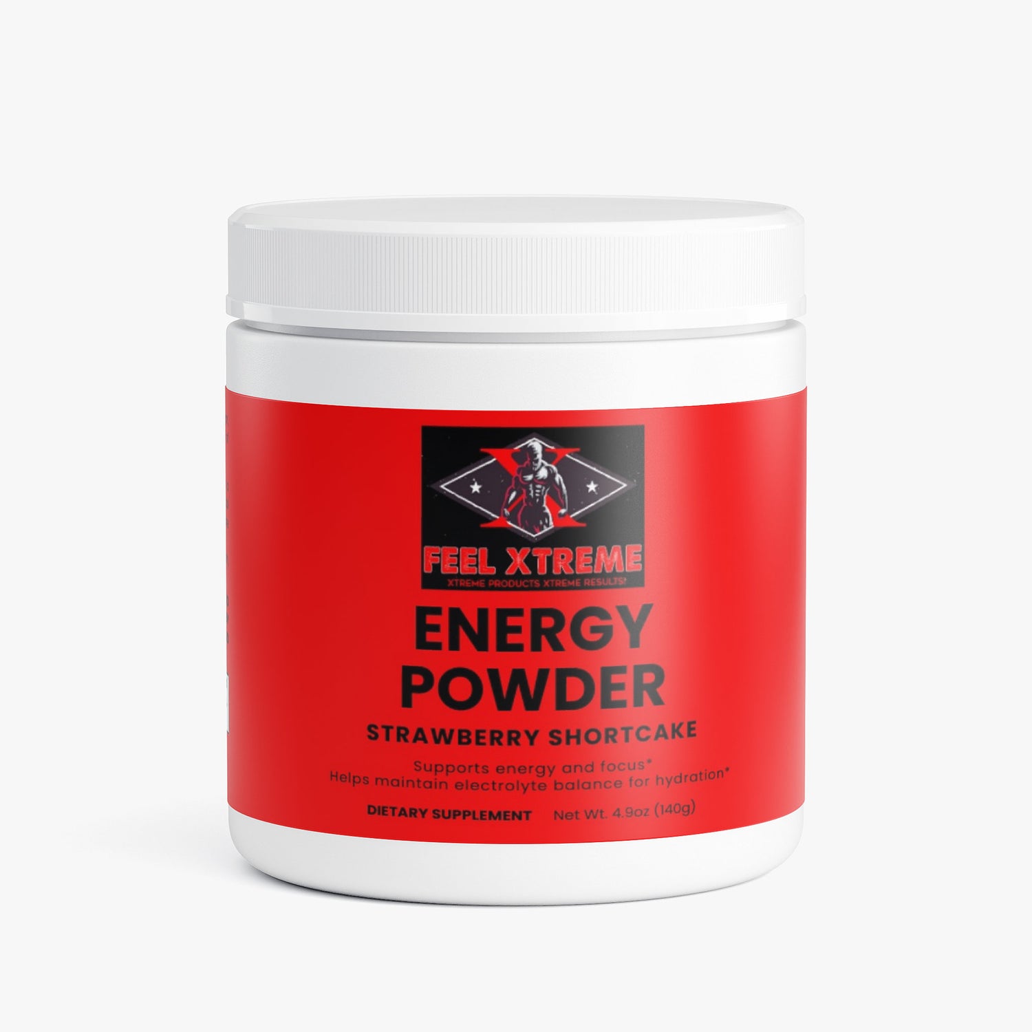 Energy Powder (Strawberry Shortcake)