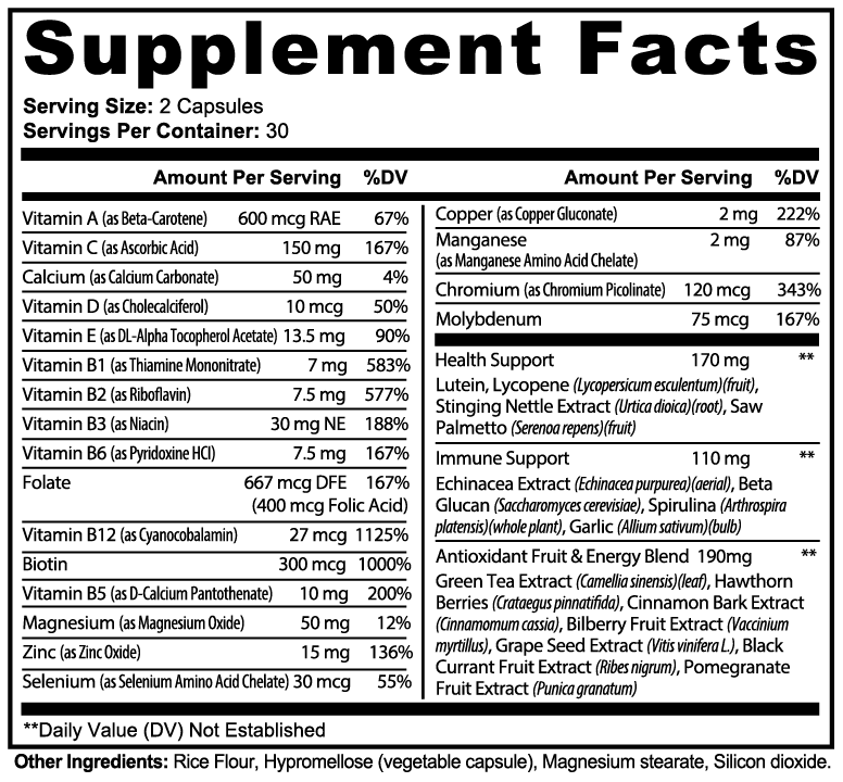 XTREME MULTIVITAMIN