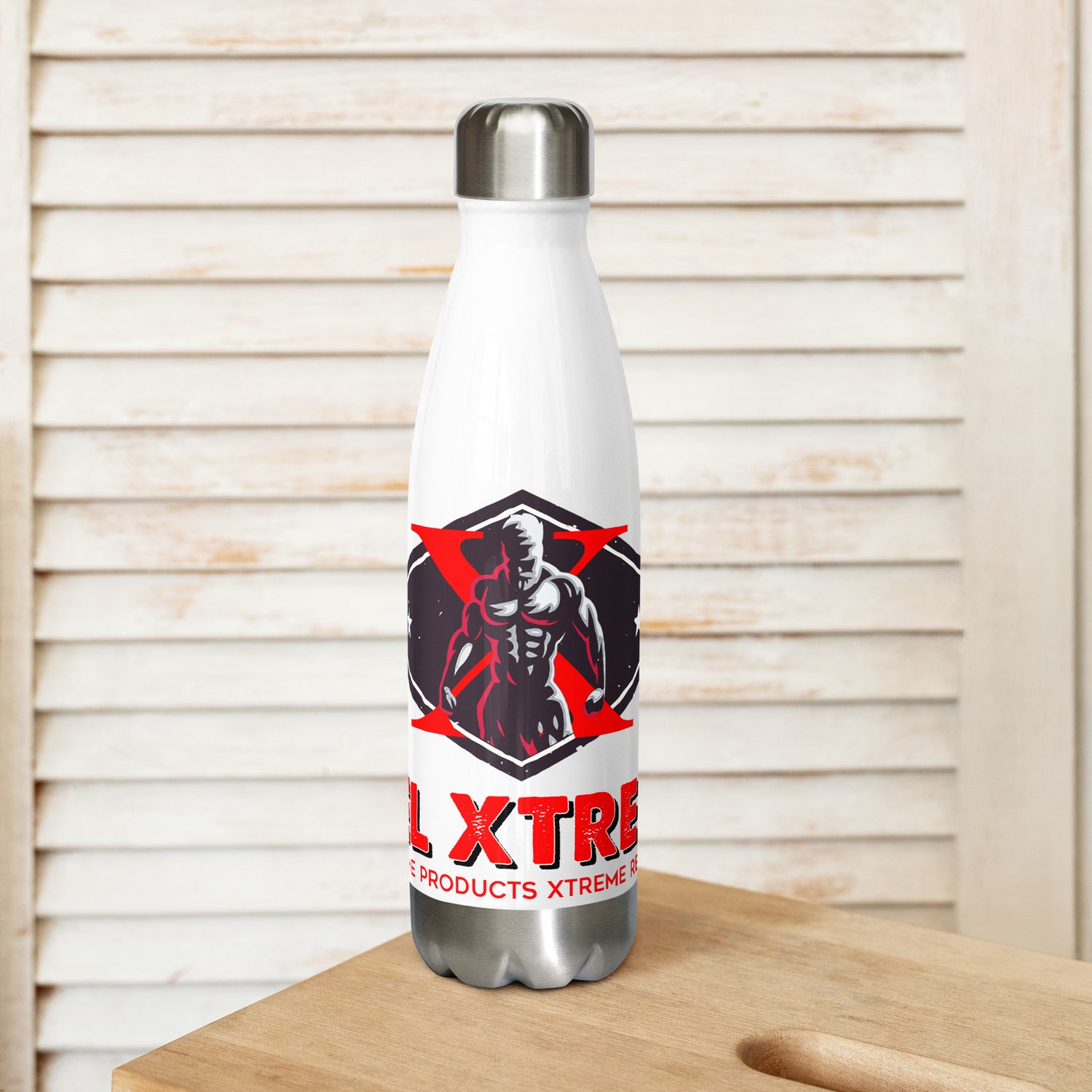 Stainless steel water bottle